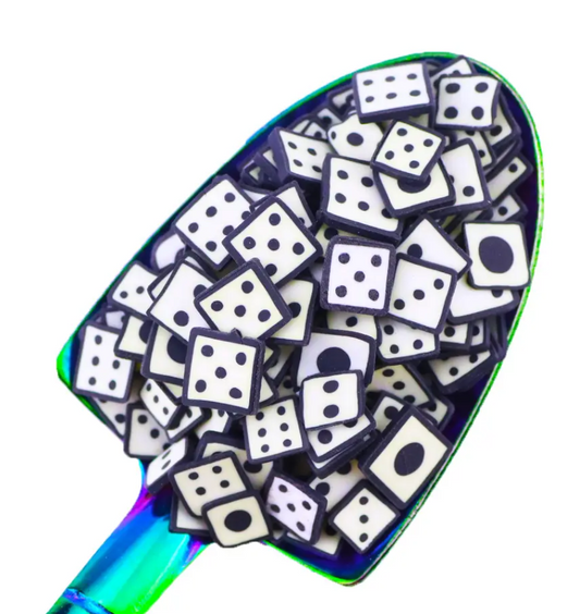 Dice Polymer Clay