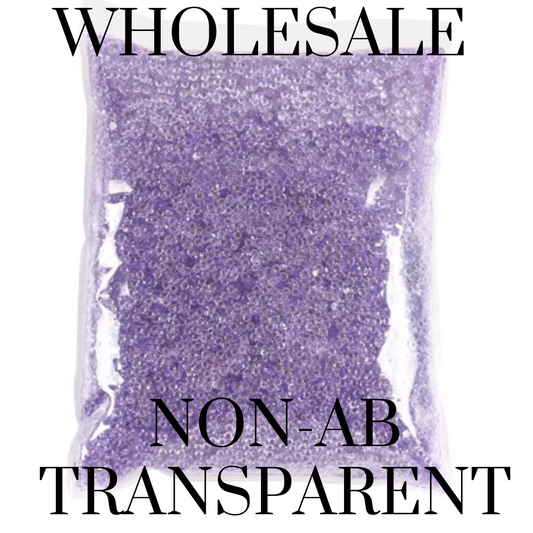 Wholesale NON-AB Transparent Rhinestones