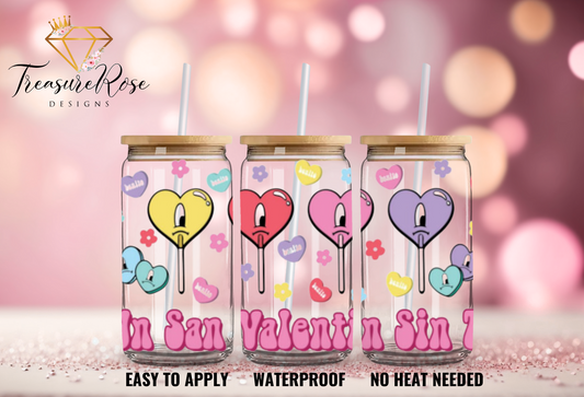 Un San Valentin Sin Ti - Bad Bunny Heart Lollipops