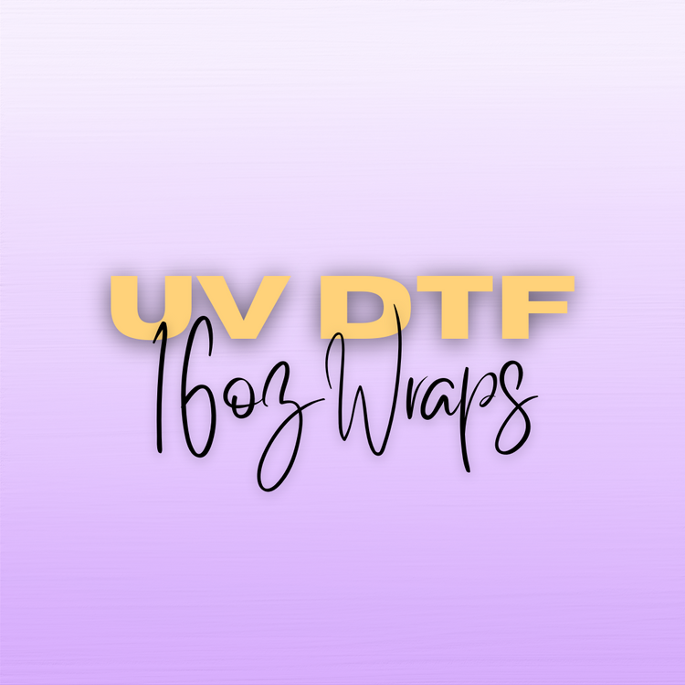 Exclusive Daily Affirmations UV DTF Wrap 16oz (RTS)