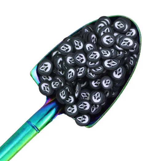Ghost Face Polymer Clay