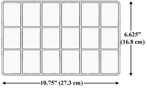 18-Compartment Box - EMPTY