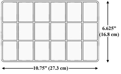 18-Compartment Box - EMPTY